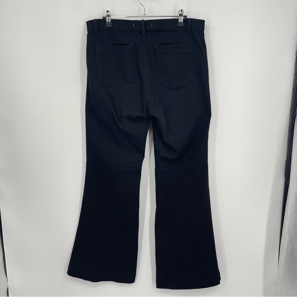 J Brand Dark shadow black Wash Flare Leg Jeans Size 31 - Picture 5 of 11